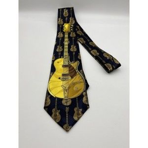 FRATELLO Handmade GUITAR Neck Tie Music 57" Long Mens
